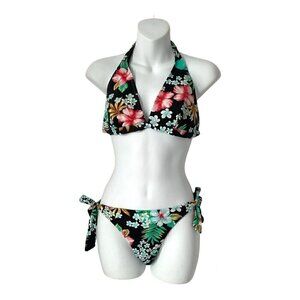 As Rose Rich floral bikini swim set Size M